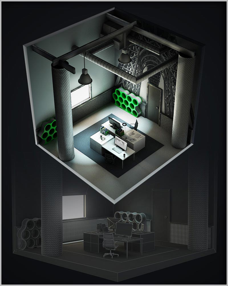 3D Room